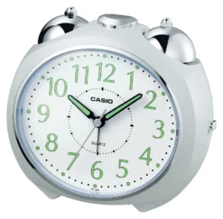 Sveglia Casio TQ 369 7EF Con funzione snooze Bianco