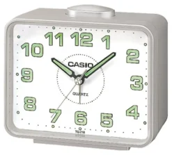 Sveglia Casio TQ 218 8EF Con funzione snooze Grigio