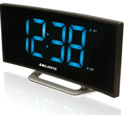 Sveglia digitale Majestic SVE234 con display curvo