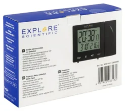 Sveglia Explore Scientific RDC1004 Multifunzione radiocontrollata Whit