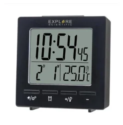 Sveglia Explore Scientific RDC1005BLK Multifunzione radiocontrollata B