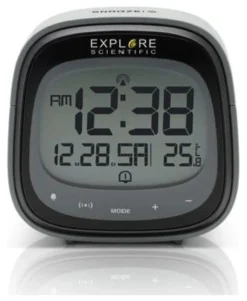 Sveglia Explore Scientific RDC3006 Multifunzione radiocontrollata Blac