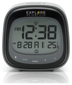 Sveglia Explore Scientific RDC3006 Multifunzione radiocontrollata Blac