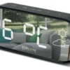 Sveglia Explore Scientific RDC2002WBLK Multifunzione con meteo Black