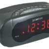 Sveglia Lowell EH49101N JUSTAMINUTE Con funzione snooze Black