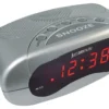 Sveglia Lowell EH49101S JUSTAMINUTE Con funzione snooze Silver