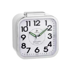 Sveglia Lowell JA7051B JUSTAMINUTE Con funzione snooze Bianco