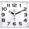 Sveglia Lowell JA7081B JUSTAMINUTE Con funzione snooze Bianco