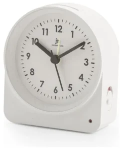 Sveglia Lowell JA7104B JUSTAMINUTE White