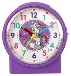 Sveglia Lowell JA7113 CF L Unicorno Purple