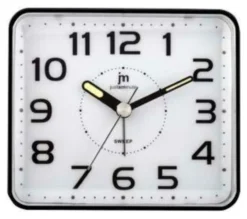 Sveglia Lowell JA7081N JUSTAMINUTE Con funzione snooze Black