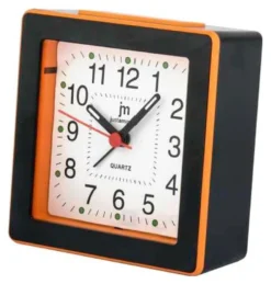 Sveglia Lowell JA7061QO JUSTAMINUTE Orange e Black