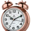 Sveglia Lowell JA7041R JUSTAMINUTE Con campanelli Rame