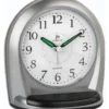 Sveglia Lowell JA7079S JUSTAMINUTE Con funzione snooze Silver