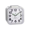 Sveglia Lowell JA7051S JUSTAMINUTE Con funzione snooze Silver