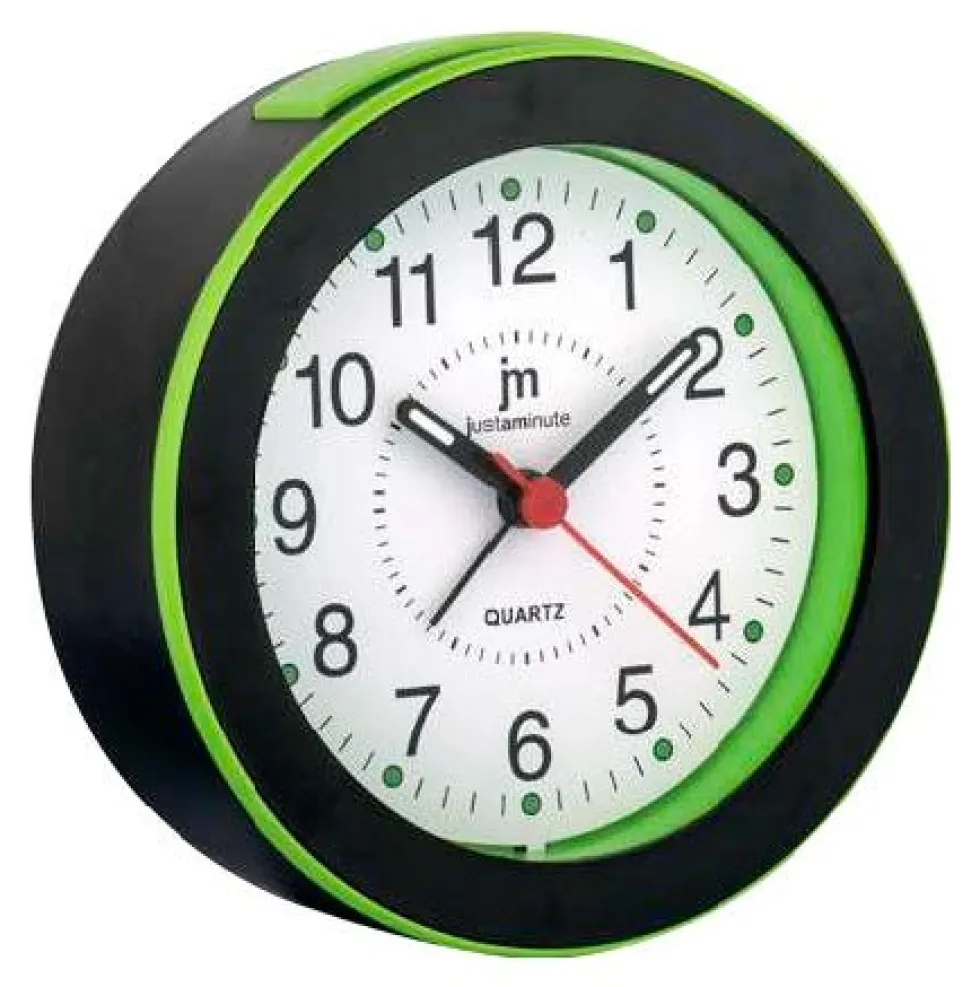 Sveglia Lowell JA7061TV JUSTAMINUTE Green e Black