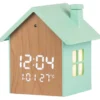 Sveglia Lowell JD 9540A Wooden Case Green