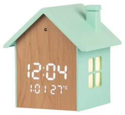 Sveglia Lowell JD 9540A Wooden Case Green