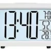 Sveglia Lowell JD 9529B Bianco