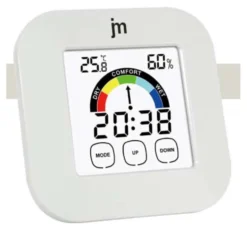 Sveglia Lowell JD9038B JUSTAMINUTE Con Termoigrometro Digitale Touch S