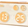 Sveglia Lowell JD9532 JUSTAMINUTE Natural sound Legno