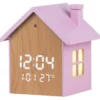 Sveglia Lowell JD 9540P Wooden Case Pink