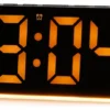 Sveglia Lowell JD 9541R Orange e Black