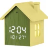Sveglia Lowell JD 9540Y Wooden Case Yellow