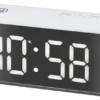 Sveglia Trevi QS0088301 Ec 883 Bl Snooze White e Black