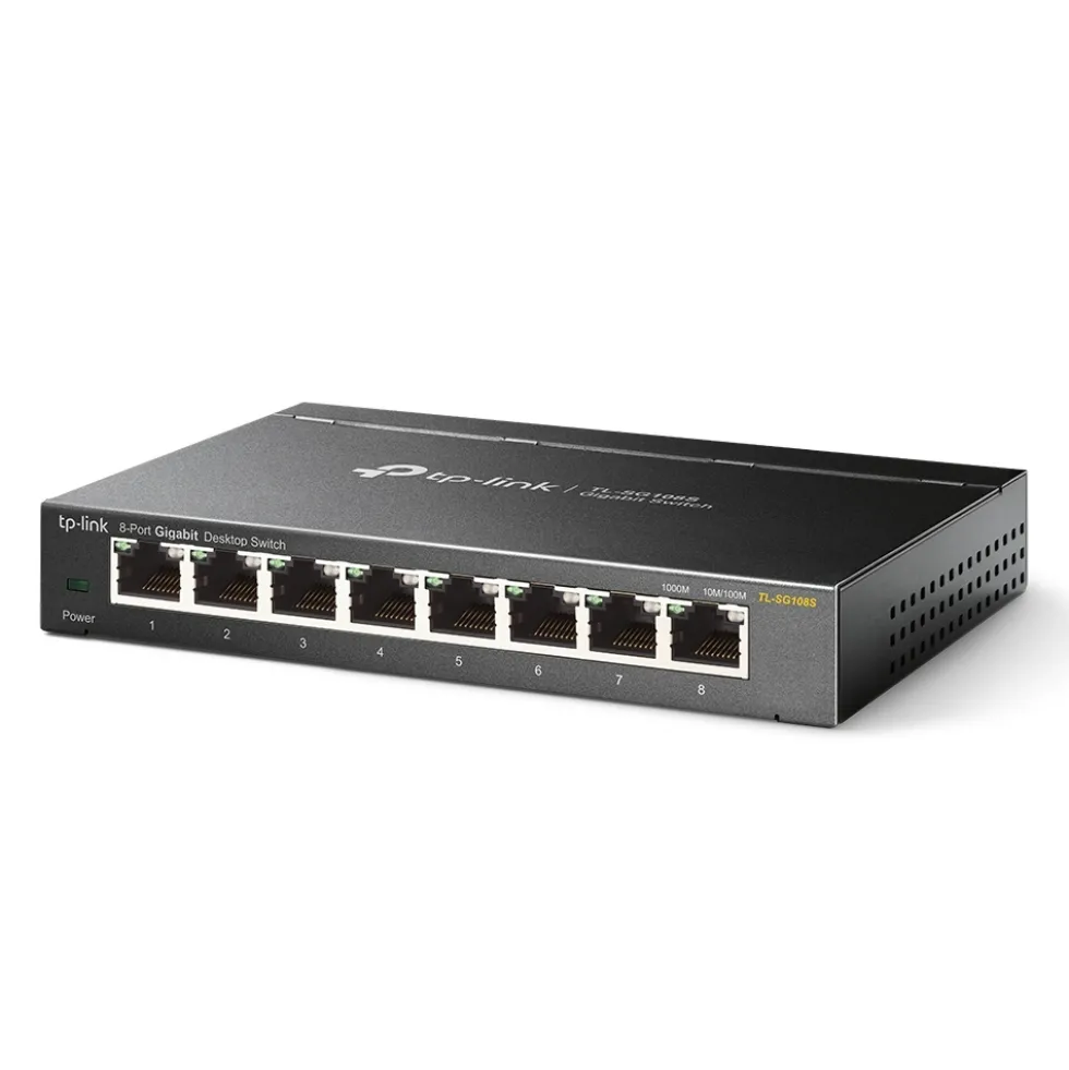 Switch TP-Link TL-SG108S 8 porte Gigabit Ethernet