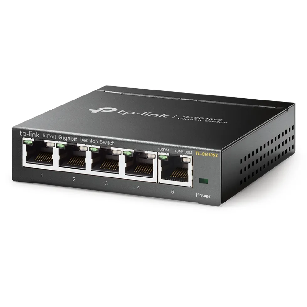 Switch TP-Link TL-SG105S 5 porte Gigabit