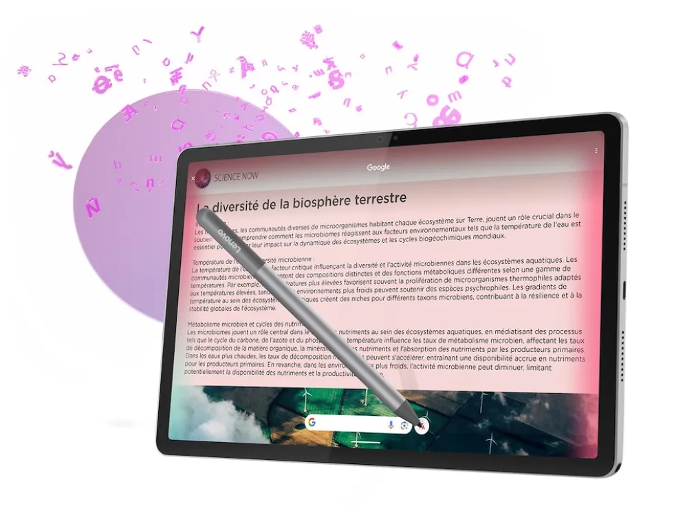 Tablet Lenovo Idea Tab 11" con penna inclusa e display 2.5K