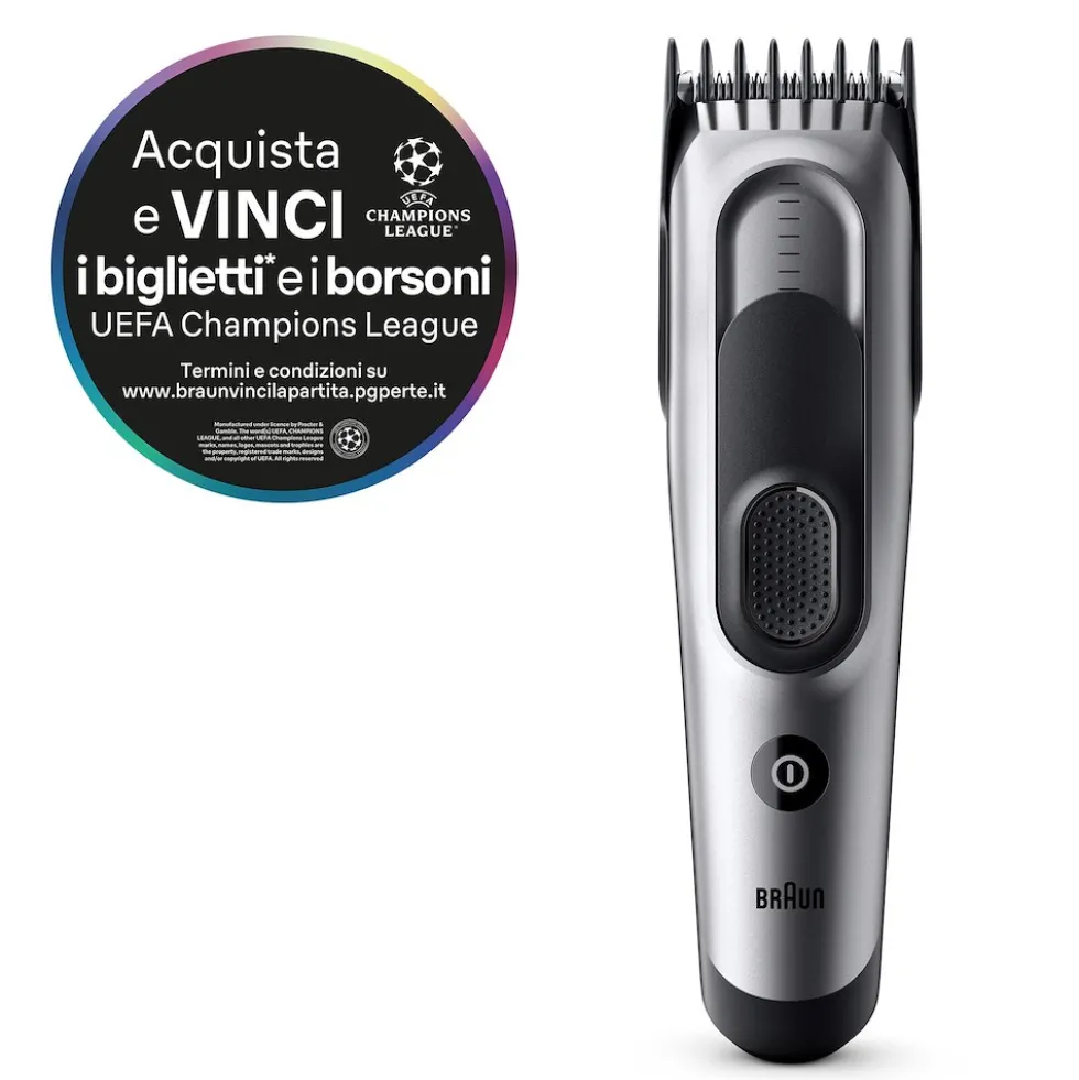 Tagliacapelli Braun Series 7 HC7590 con 17 lunghezze e funzione Memory Lock