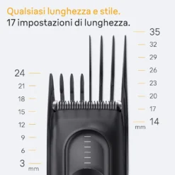 Tagliacapelli Braun Series 5 HC5530 con 17 lunghezze e Memory Lock