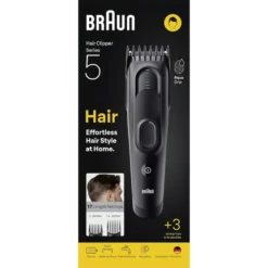 Tagliacapelli Braun Series 5 HC5530 con 17 lunghezze e Memory Lock