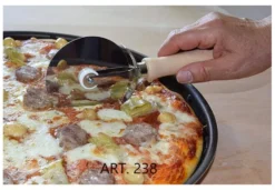 Taglia pizza Elettro Center Art 238 lama liscia inox d.88 mm