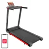 Tapis roulant elettrico pieghevole DeerRun A1 Pro (nero e rosso)