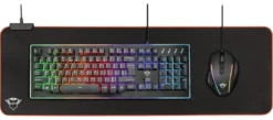 Tappetino mouse Trust 23395 GXT 764 Glide Flex Flexible Rgb Mouse Pad
