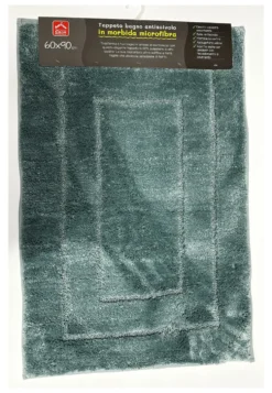 Tappeto bagno Amicasa YM5023 FRAME Art 39 Salvia