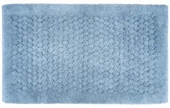 Tappeto bagno Quarzo Bianco 18635 APE Azzurro