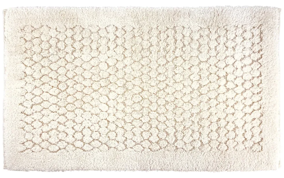 Tappeto bagno Quarzo Bianco 18611 APE Latte