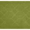 Tappeto bagno Quarzo Bianco 18383 ESAGONO Verde