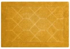 Tappeto bagno Quarzo Bianco 18406 ESAGONO Giallo