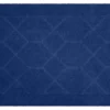 Tappeto bagno Quarzo Bianco 18376 ESAGONO Blu