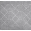 Tappeto bagno Quarzo Bianco 18390 ESAGONO Grigio