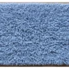 Tappeto bagno Quarzo Bianco 17874 RICCIO Celeste