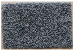 Tappeto bagno Quarzo Bianco 17836 RICCIO Grigio