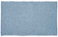 Tappeto bagno Quarzo Bianco 18741 TREVI Azzurro