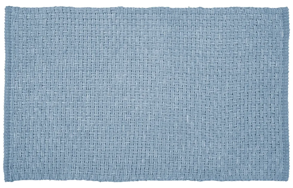 Tappeto bagno Quarzo Bianco 18741 TREVI Azzurro