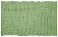 Tappeto bagno Quarzo Bianco 18710 TREVI Verde salvia